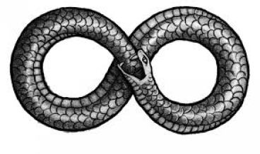 Ouroboros (Source: http://mythologian.net/ouroboros-symbol-of-infinity/)